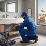 سباك منازل الكويت: تركيب أطقم حمامات ومغاسل بجودة عالية وضمان