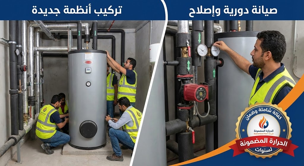 تركيب سخانات مركزية أمريكي ونرويجي بالكويت