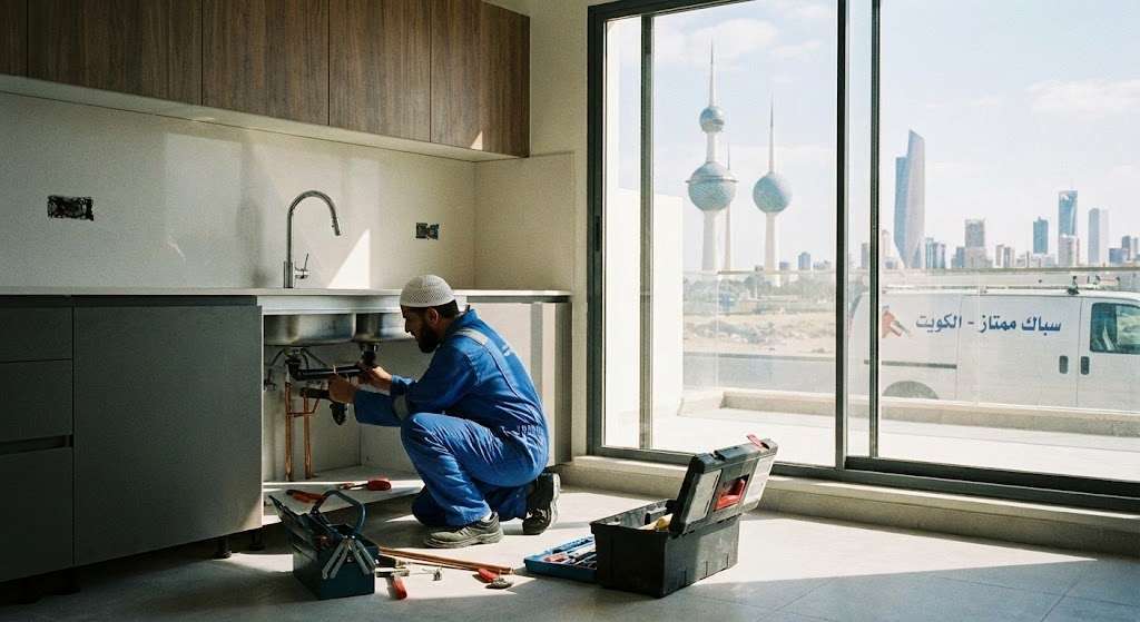 سباك في الكويت - خدمات سباكة وتسليك مجاري احترافية