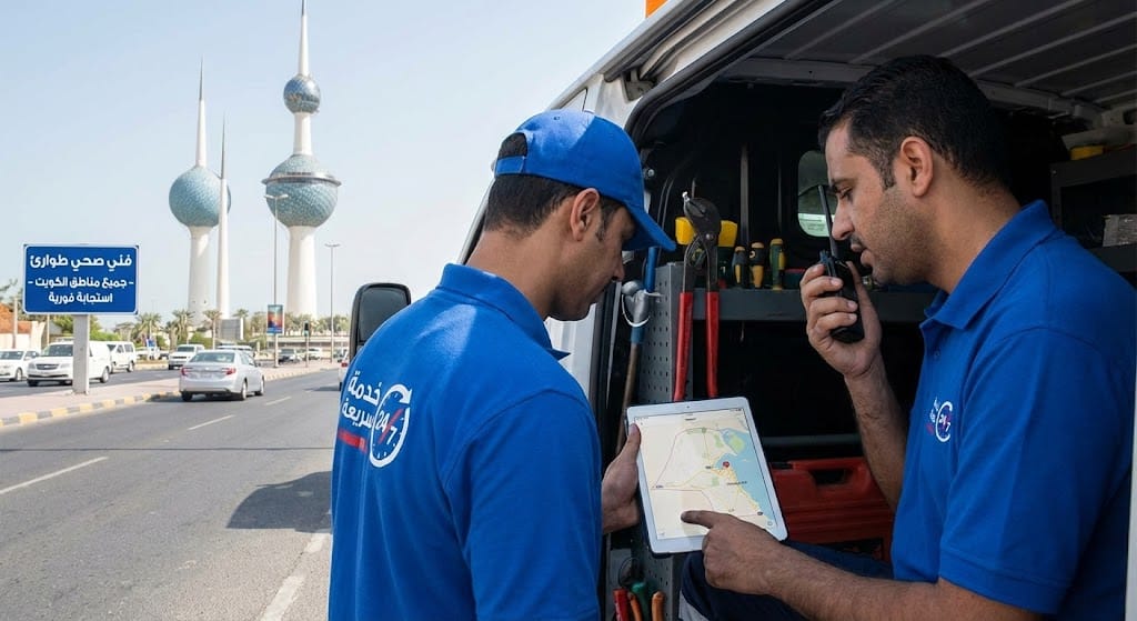 رقم فني صحي طوارئ 24 ساعة بالكويت