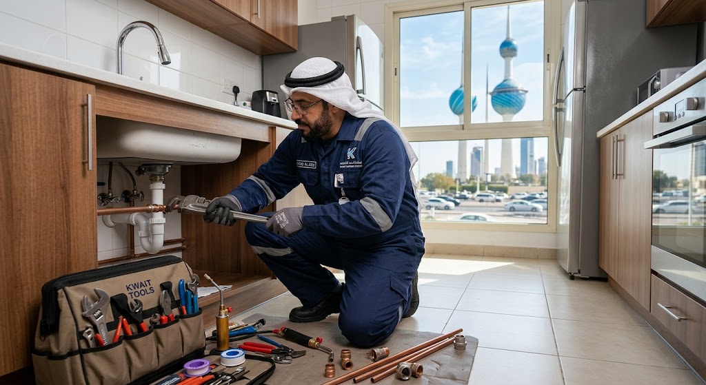 فني سباك فى الكويت